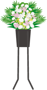 生花・供物のイラスト